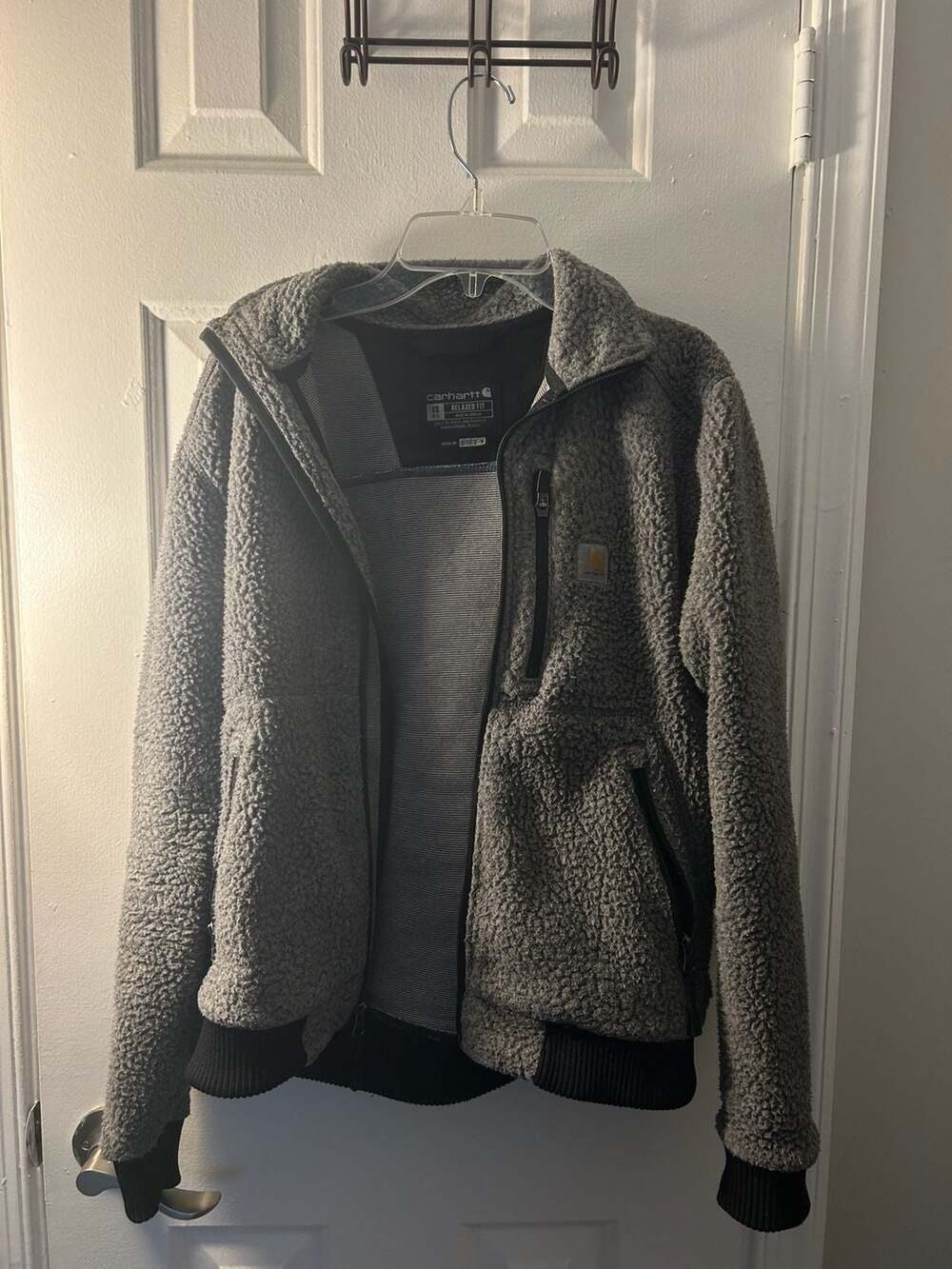 Carhartt Women's Relaxed Fit Sherpa Fleece Jacket (OJ3913-W)